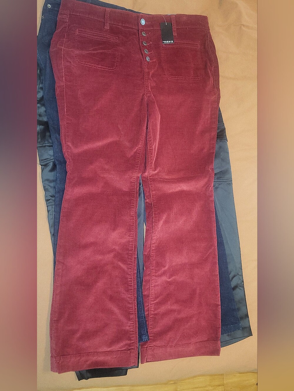 5 Button Corduroy Pants